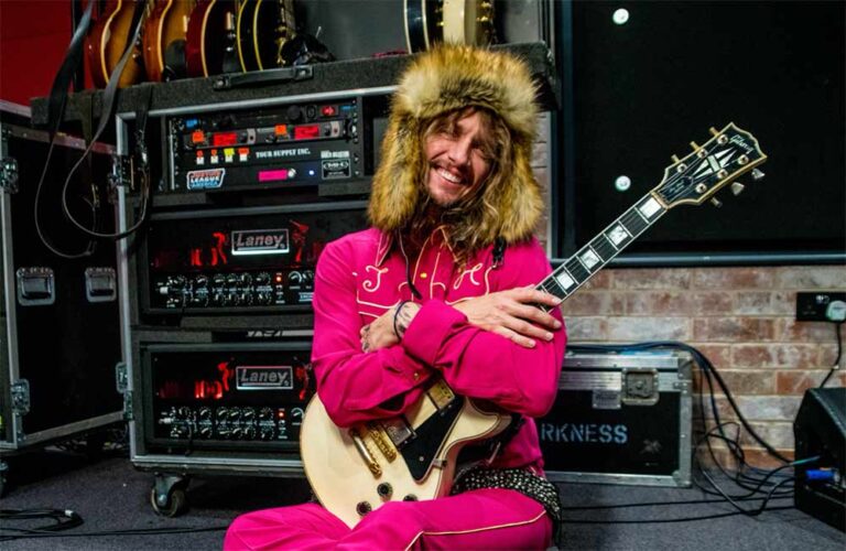 Justin Hawkins Joins Laney Designs Signature Laney JH3000 Laney