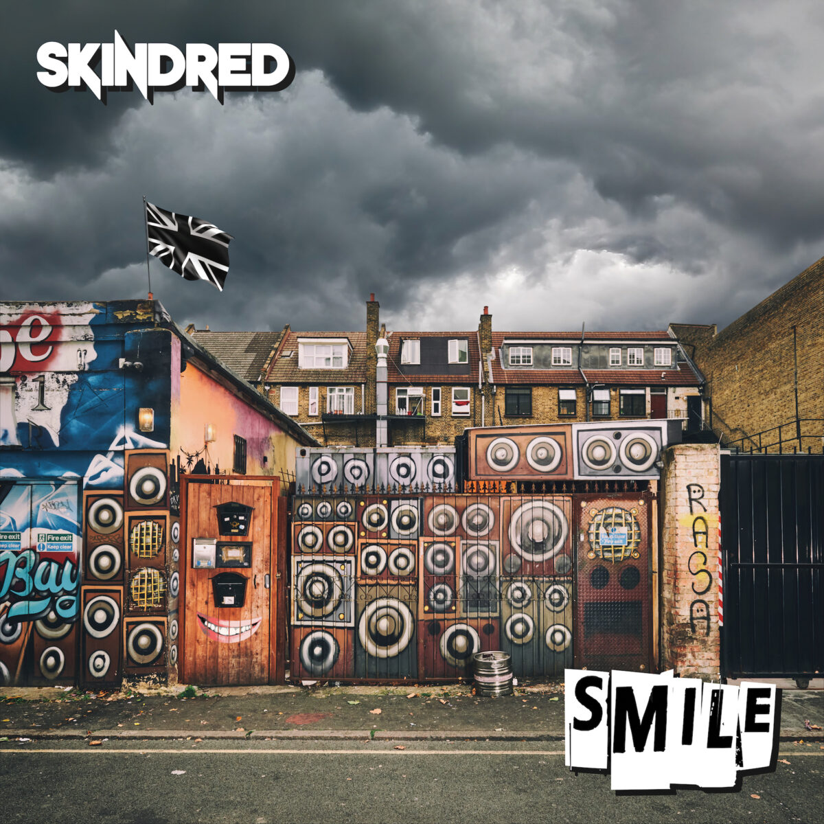 Skindred reach 2 in the Official UK Chart with new album 'Smile' Laney