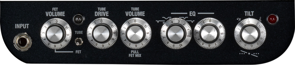 The Laney DB200-210 Panel controls