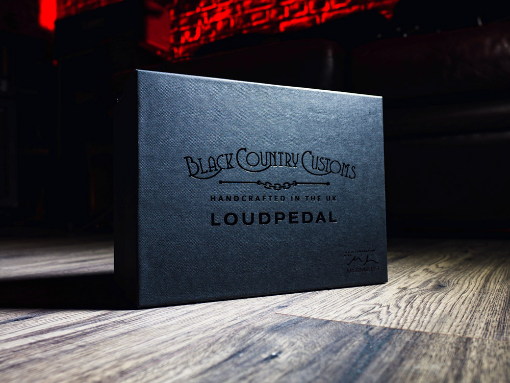 Laney Walsall Box Co. BCC LOUDPEDAL packaging 1000x751px